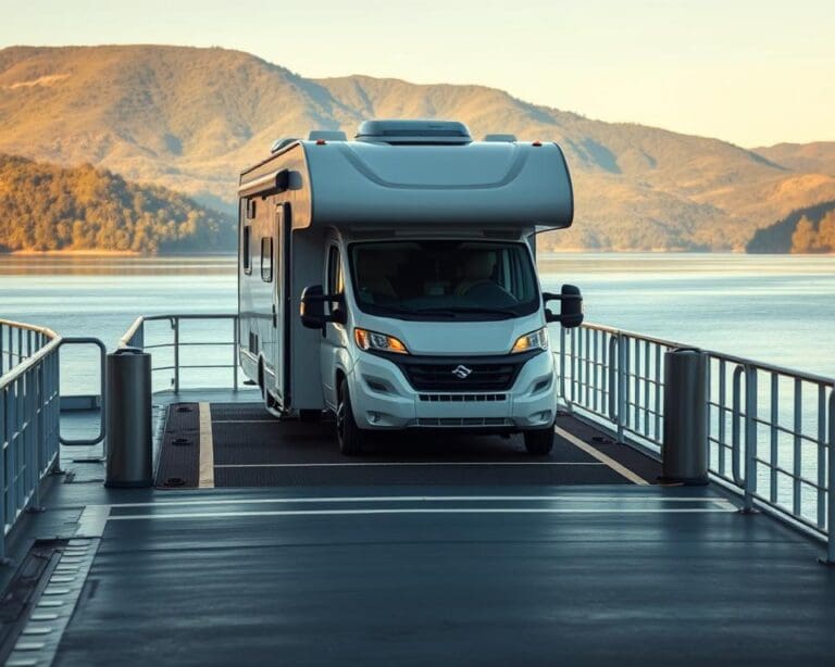 Wie reist man mit dem Wohnmobil auf Fähren?