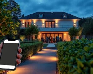 Wie steuerst du deine Gartenbeleuchtung per App?