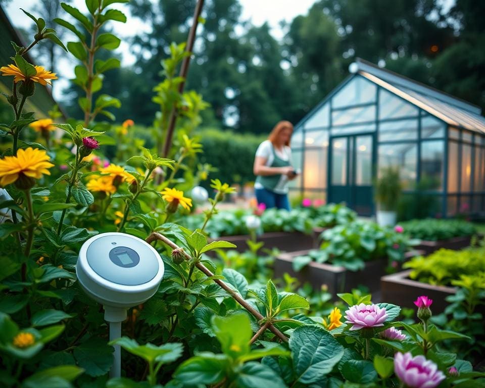 smarte Gartenarbeit