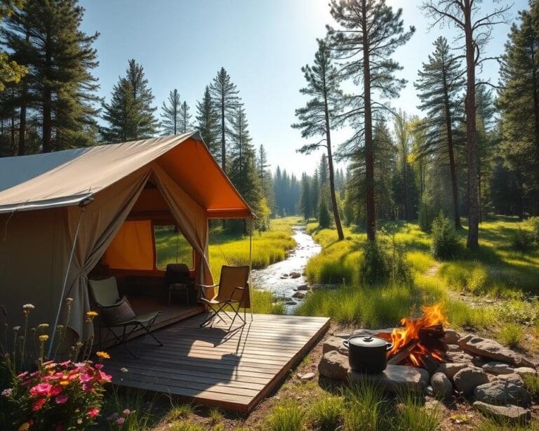 Glamping und Campingplätze für Naturfreunde