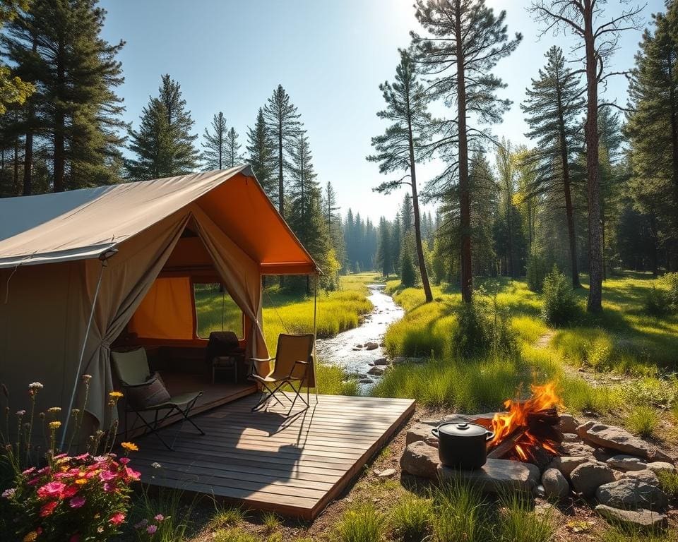 Glamping und Campingplätze für Naturfreunde