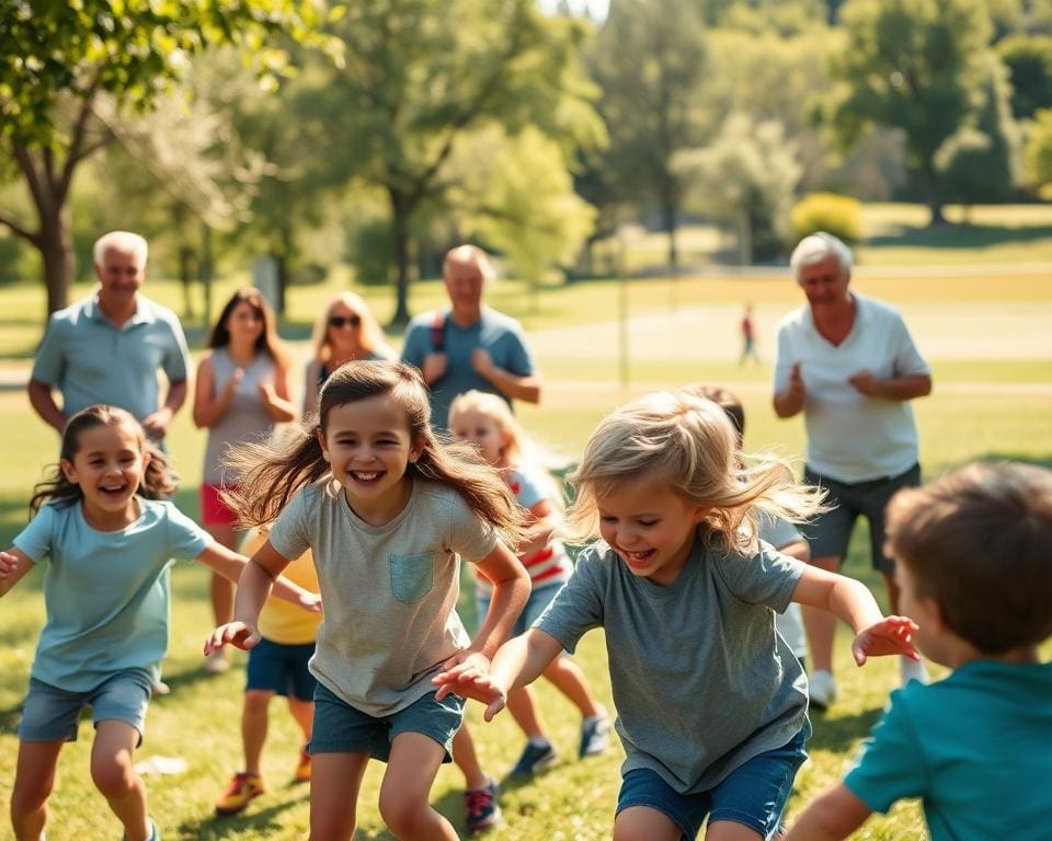Teamsportarten für Familien