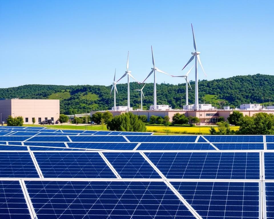 Unternehmen nachhaltige Energiekonzepte