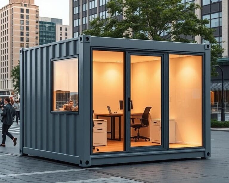 Welche Vorteile bringt ein mobiles Büro im Container?