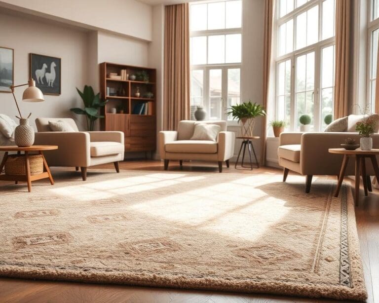 Teppiche als Highlight im Wohnzimmer