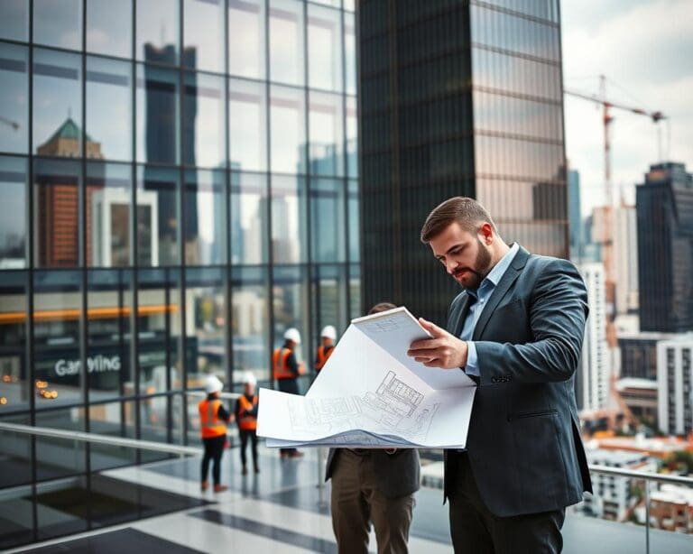 Wie unterstützt ein Architekt bei Firmenbauten?