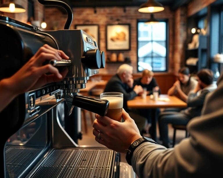 Was macht ein guter Barista im Café aus?