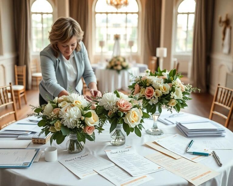 Wie arbeitet ein professioneller Hochzeitsplaner?