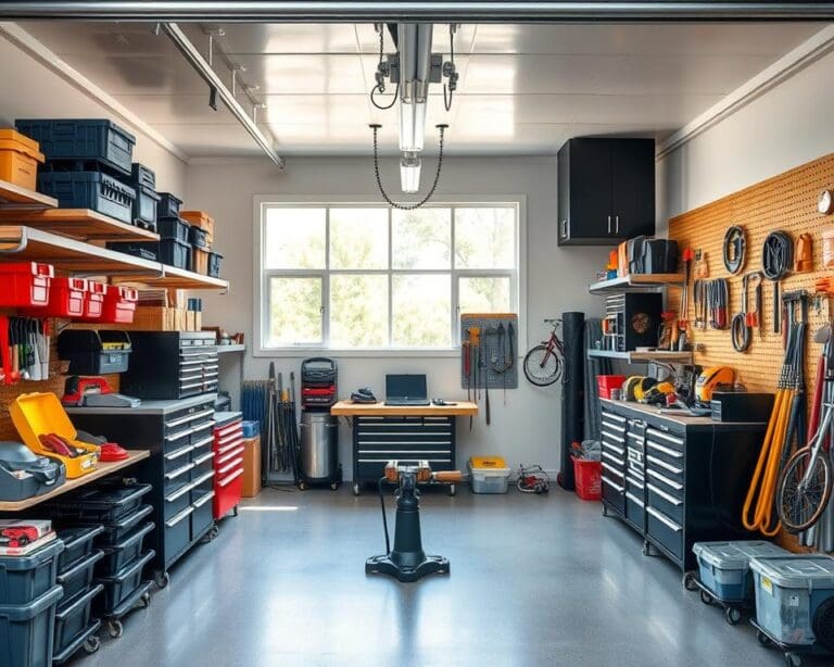 Wie optimiere ich den Platz in meiner Garage effektiv?