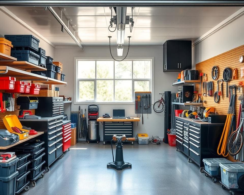 Wie optimiere ich den Platz in meiner Garage effektiv?