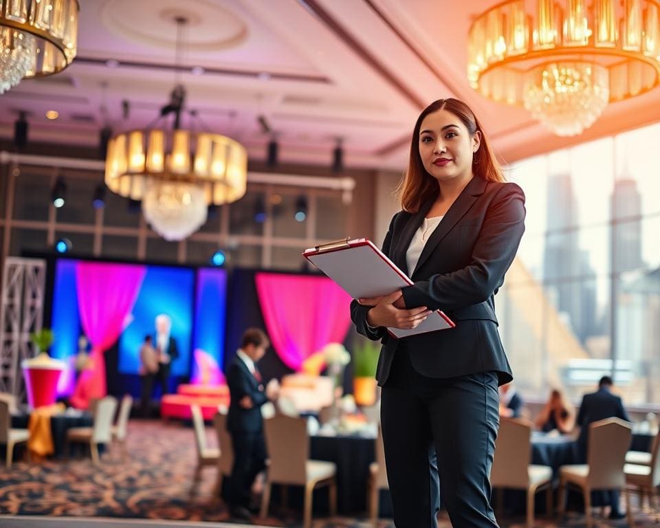 Wie startet man eine Karriere als Eventplaner?