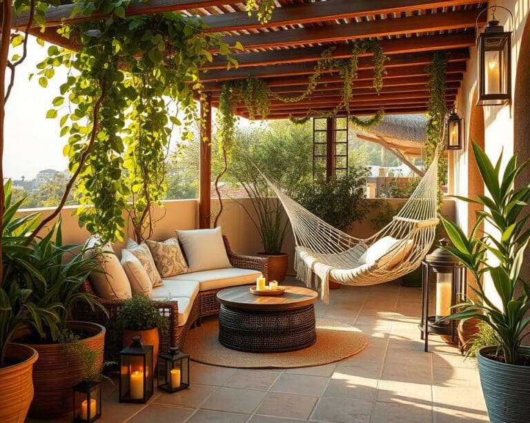 Wie verwandle ich meine Terrasse in eine Wohlfühloase?