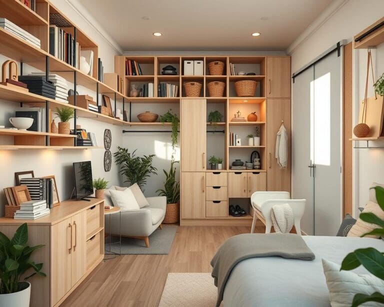 Womit schaffe ich mehr Stauraum in kleinen Wohnungen?