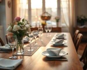 Warum wirkt ein ordentlicher Esstisch so harmonisch?