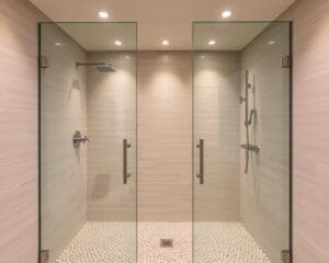Was macht eine Walk-in-Dusche modern und funktional?
