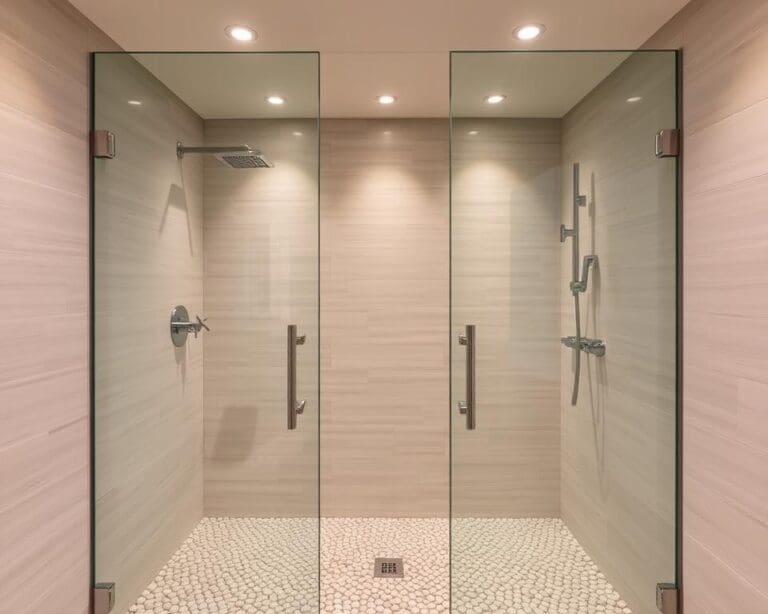 Was macht eine Walk-in-Dusche modern und funktional?