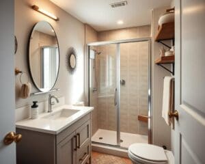 Was sind praktische Ideen fuer kleine Badezimmer?