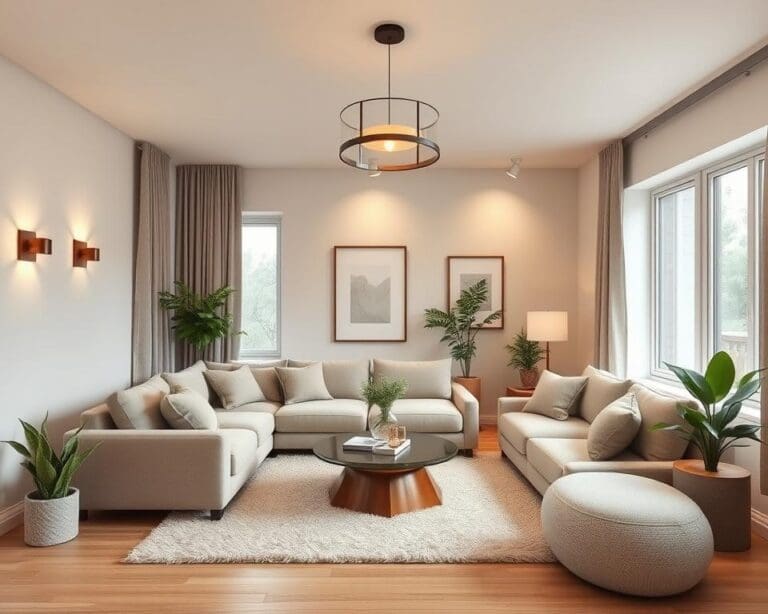 Wie gestaltest du dein Wohnzimmer modern und gemuetlich?