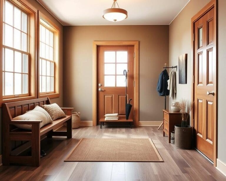 Wie richtest du einen Eingangsbereich funktional ein?