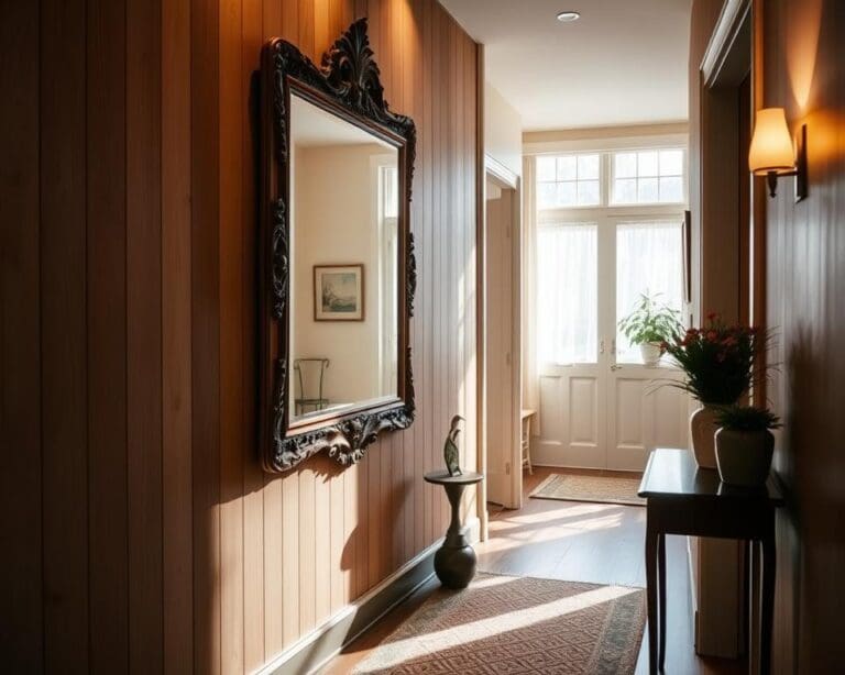 Wie richtest du einen Flur mit Spiegeln optimal ein?