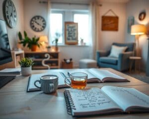 Wie strukturierst du deinen Tag mit kleinen Ritualen?