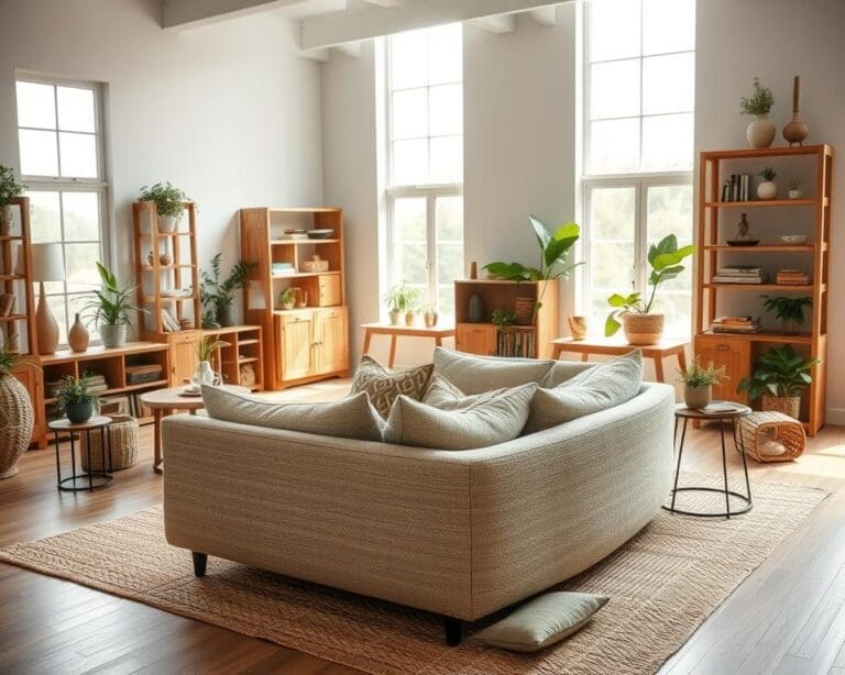 Wie waehlst du nachhaltige Materialien fuer dein Zuhause?