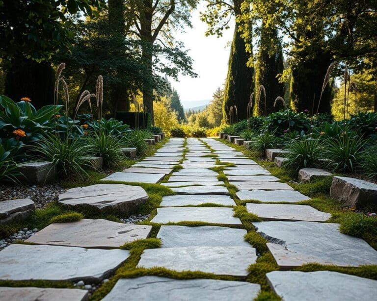 Materialtipps für robuste Gartenwege