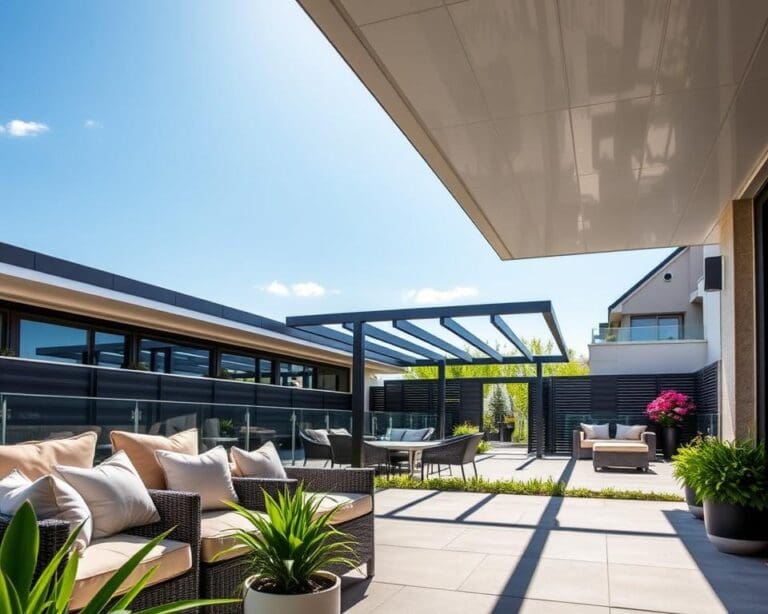 Überdachungen für wetterfeste Terrassen