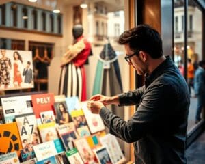 Was macht ein Grafikdesigner für Schaufenster?