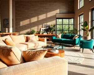 Wie Sofas den Stil eines Wohnzimmers prägen