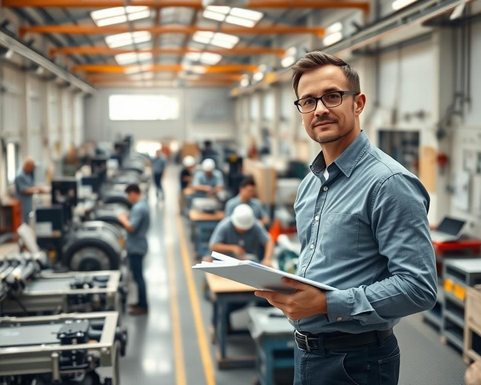 Wie arbeitet ein Lean-Ingenieur im Werk?