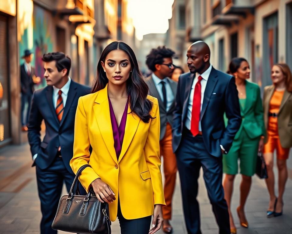 Wie beeinflussen Farben den Modestil?