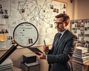 Wie erkennt ein Ermittler Muster in Betrugsfällen?