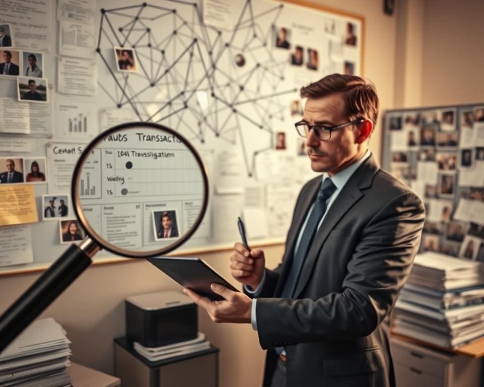 Wie erkennt ein Ermittler Muster in Betrugsfällen?