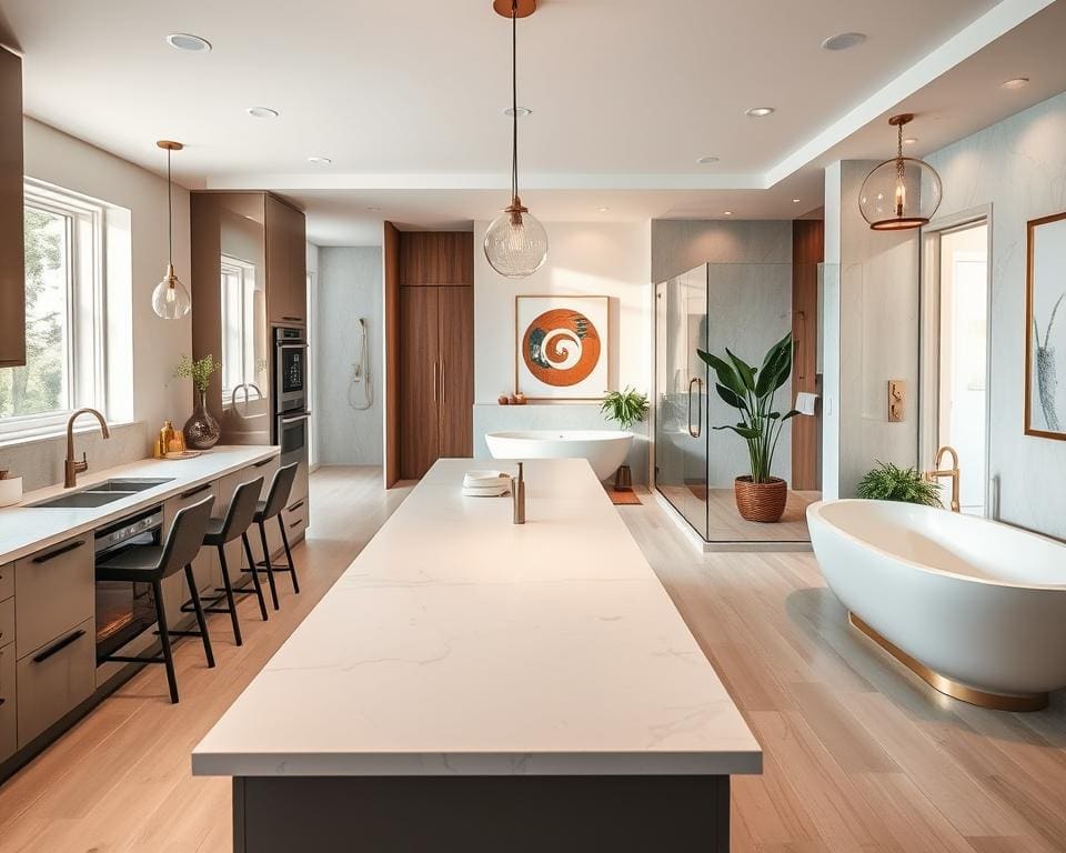 Wie modernisiert man Küche und Bad?