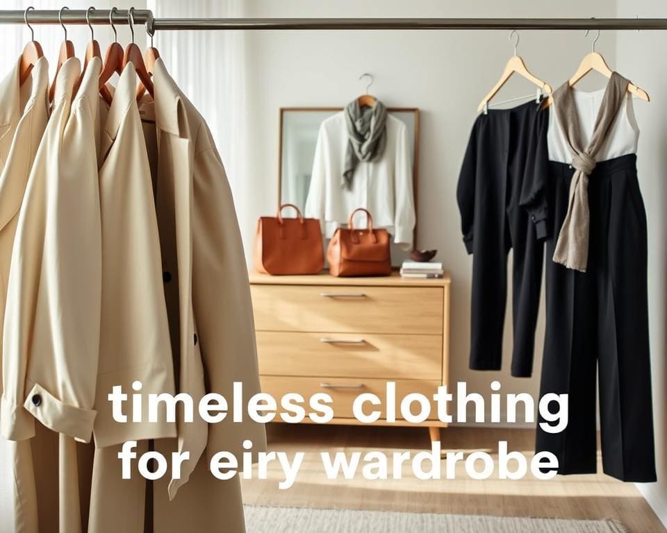 Zeitlose Kleidung für jede Garderobe