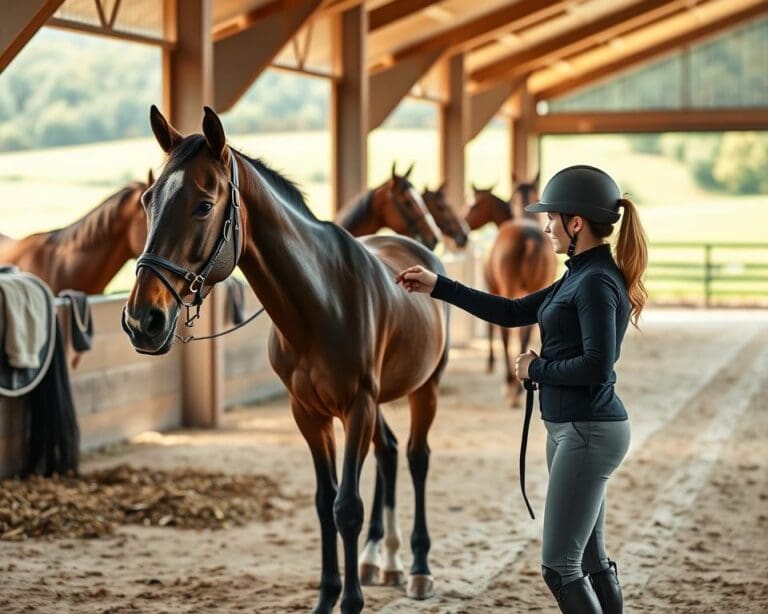 Was leistet ein Ausbildungsstall für Nachwuchspferde?