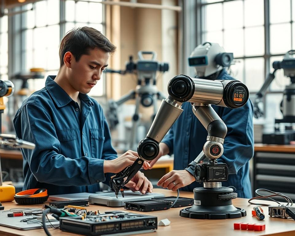 Was macht ein Robotik-Techniker?