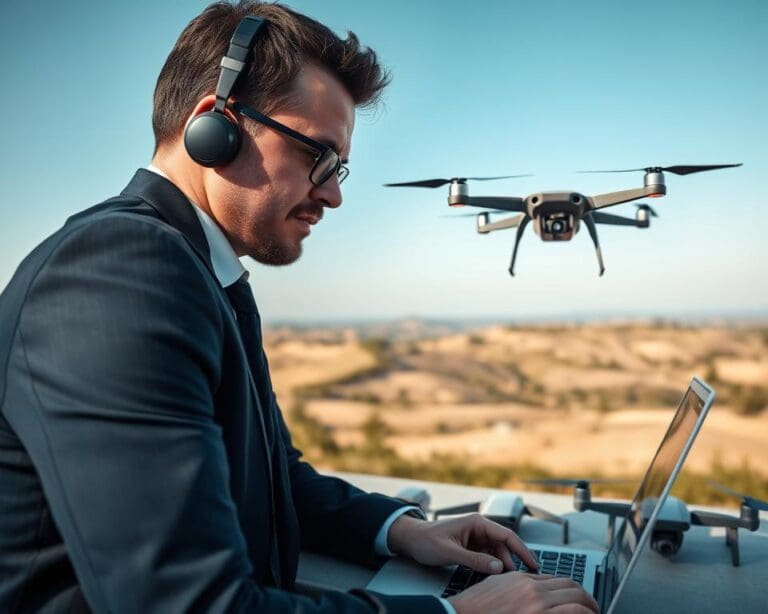 Wie arbeitet ein Drohnenpilot professionell?