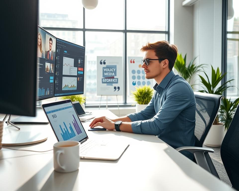 Wie arbeitet ein Social-Media-Manager strategisch?