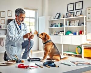 Wie unterstützt ein Tierarzt im Trainingsalltag?