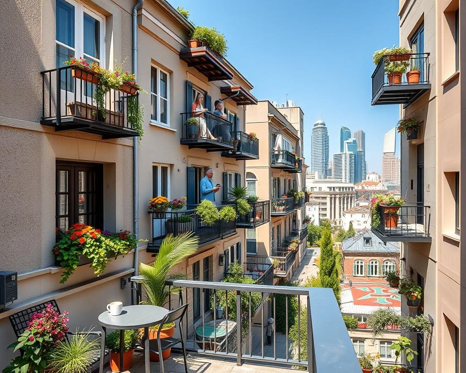 Warum sind Balkone in Städten gefragt?