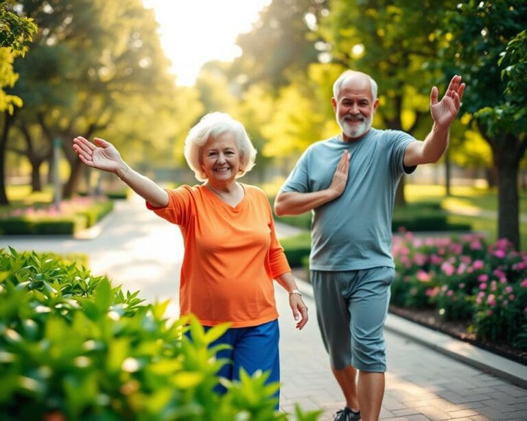 Wie bleibt man auch im Alter beweglich?