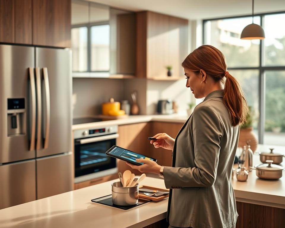 Wie integriert man Technik in der Küche?