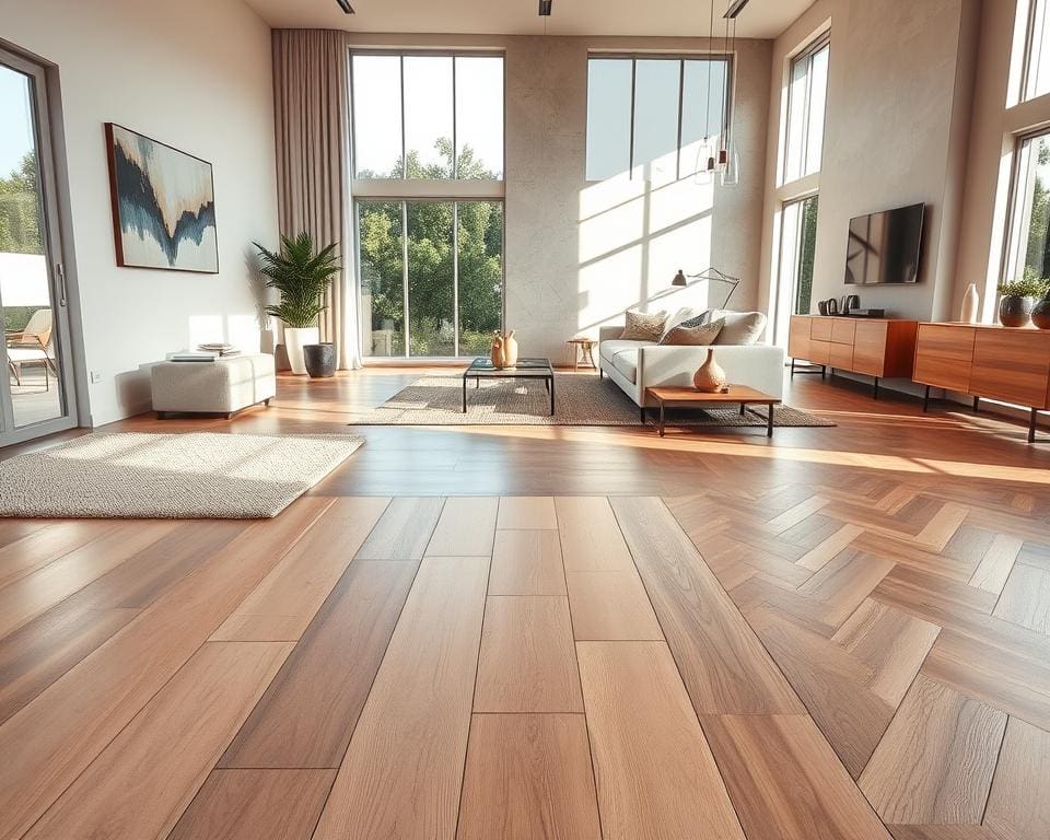 Welche Bodenbeläge passen zu modernen Wohnräumen?