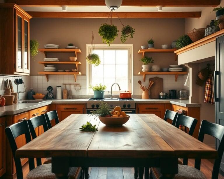 Wie gestaltet man eine gemütliche Küche?