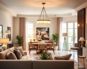 Wie wählt man passende Beleuchtung für das Wohnzimmer?