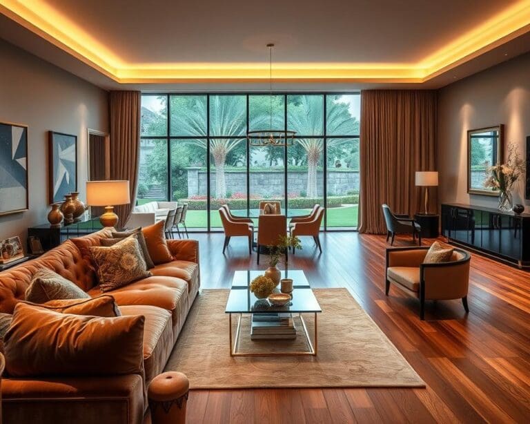 luxuriöses Zuhause gestalten