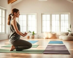 Yoga Übungen entspannen