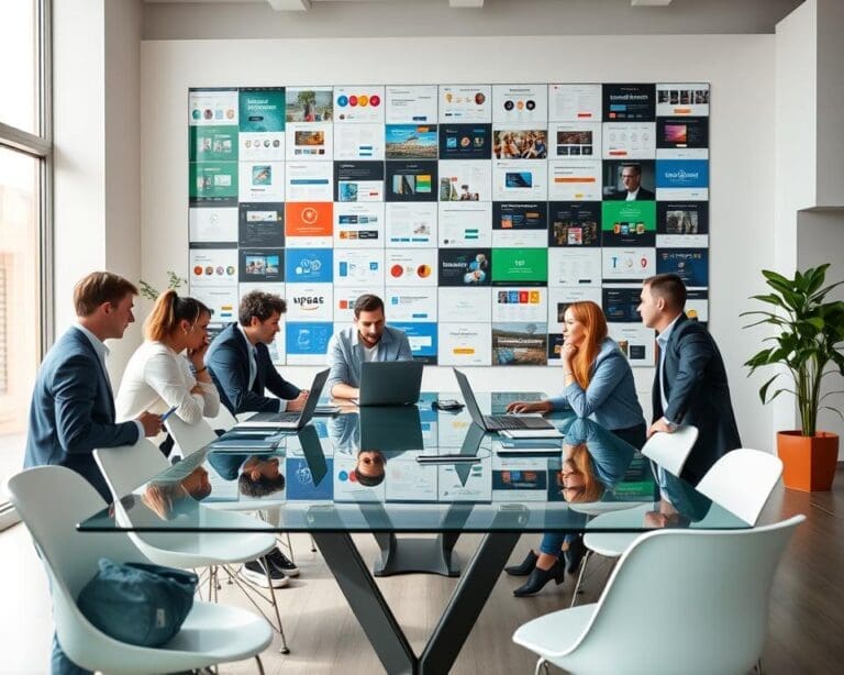 modernes Webdesign Unternehmen